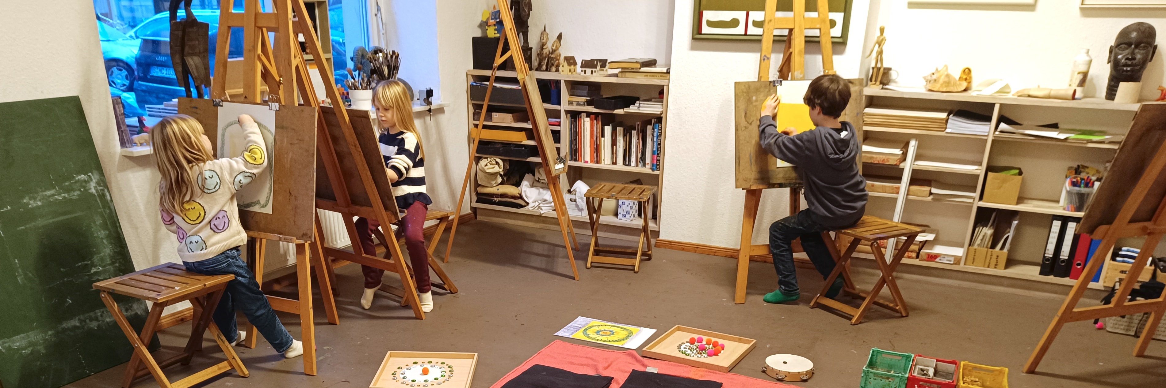 Malen und Zeichnen für Kinder von 3 bis 6 Jahren