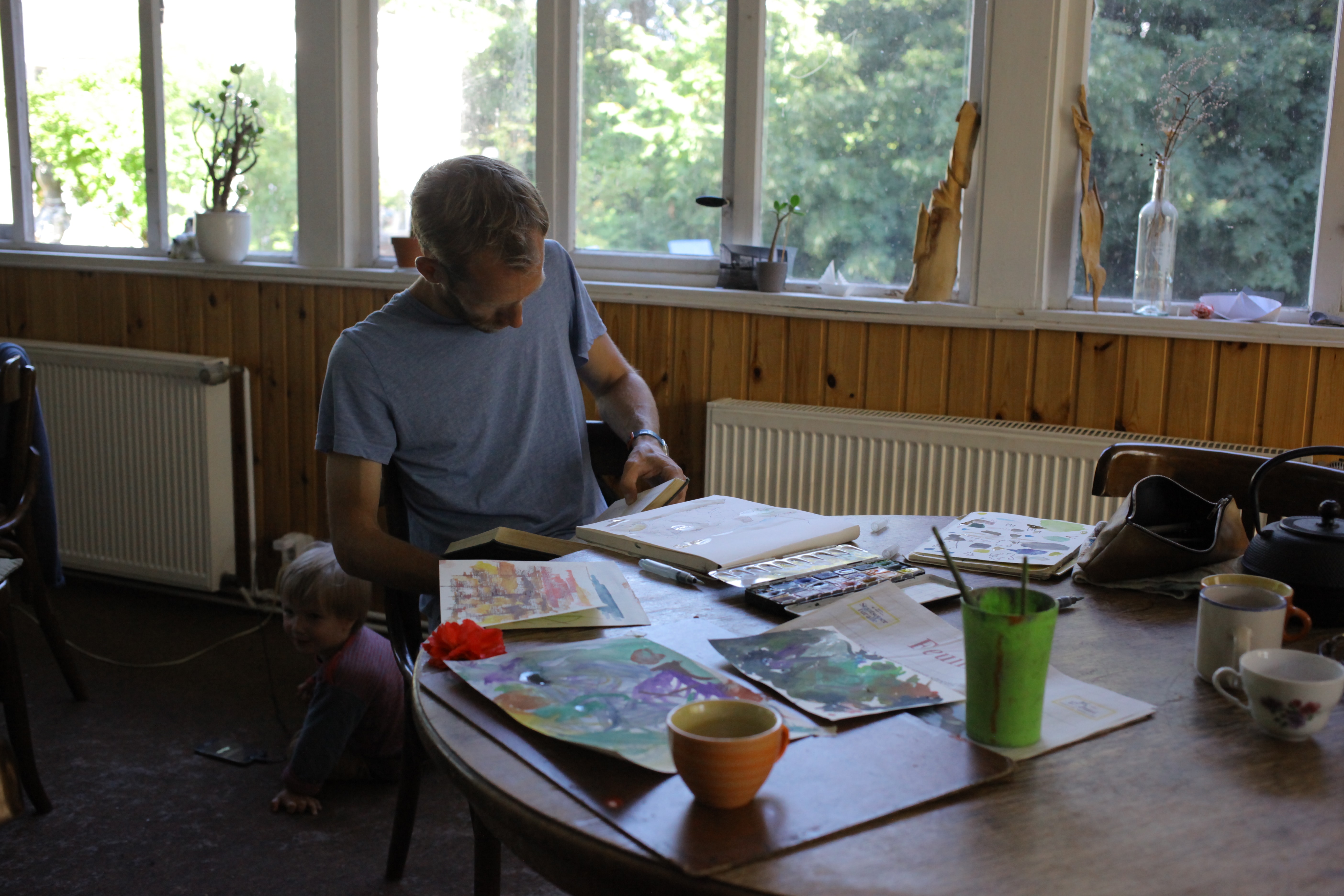 Sommerakademie Hiddensee 2018: Zeichnen und Malen in der Natur