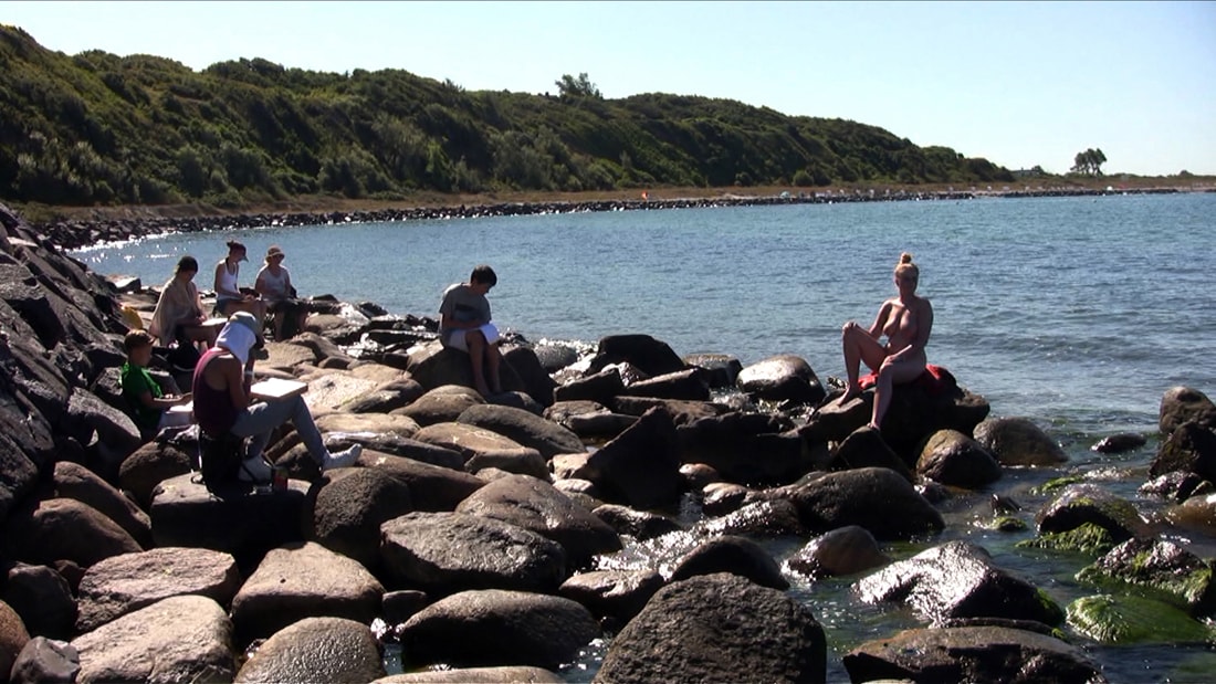 Sommerakademie Hiddensee 2013: Zeichnen und Malen in der Natur