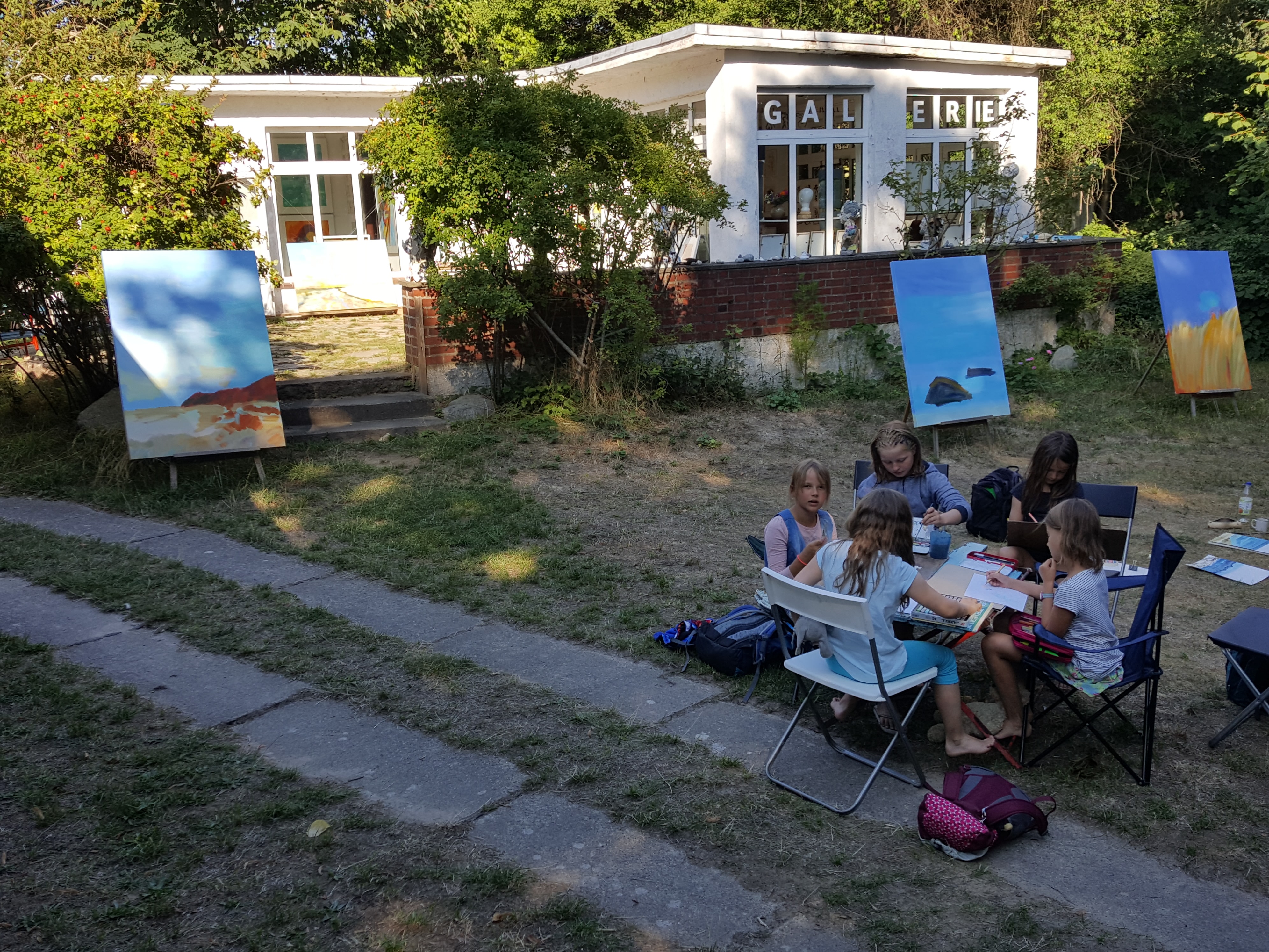 Sommerakademie Hiddensee 2018: Zeichnen und Malen in der Natur