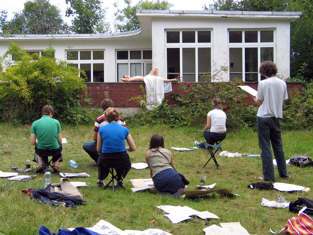 Sommerakademie Hiddensee 2008: Zeichnen und Malen in der Natur