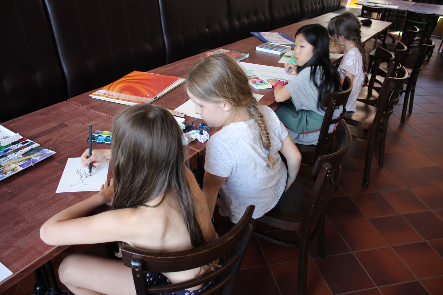 Sommerakademie an der Elbe 2019: Zeichnen und Malen in der Natur
