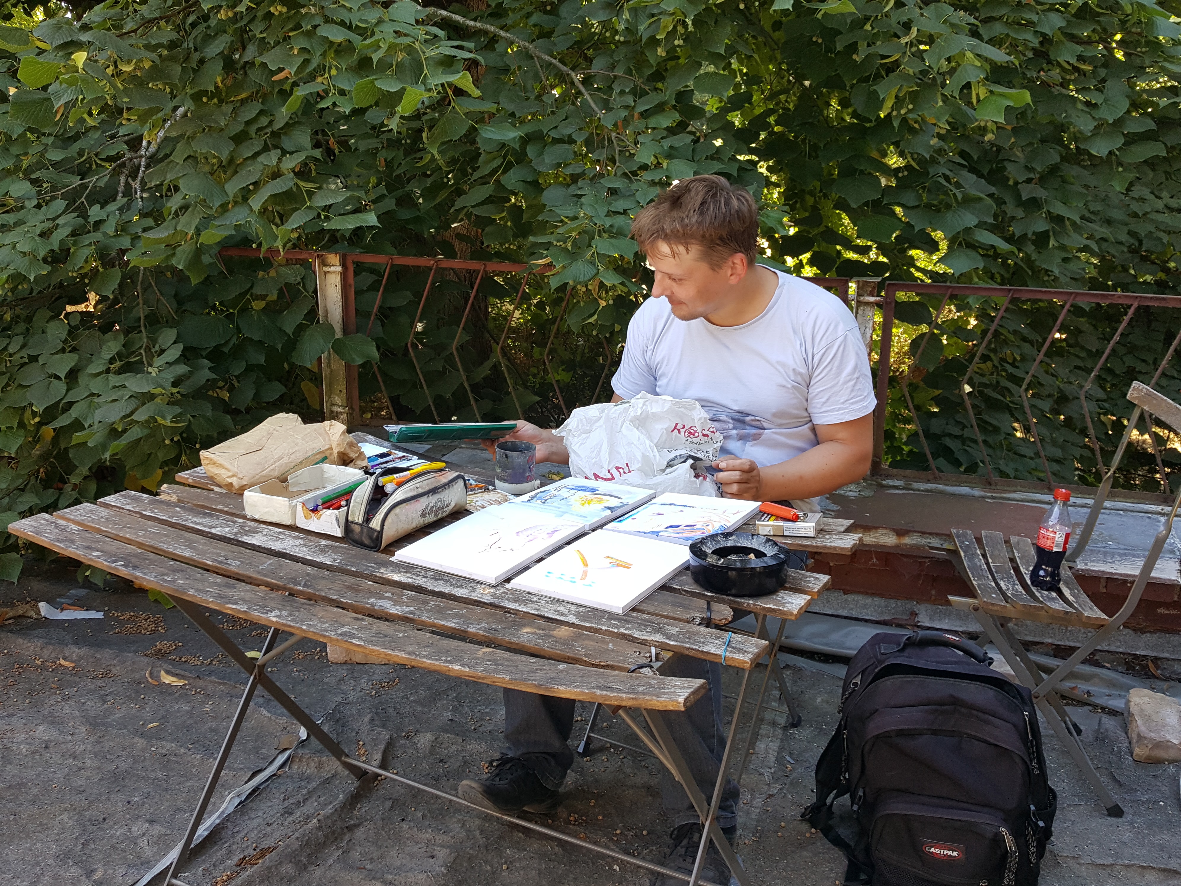 Sommerakademie Hiddensee 2018: Zeichnen und Malen in der Natur